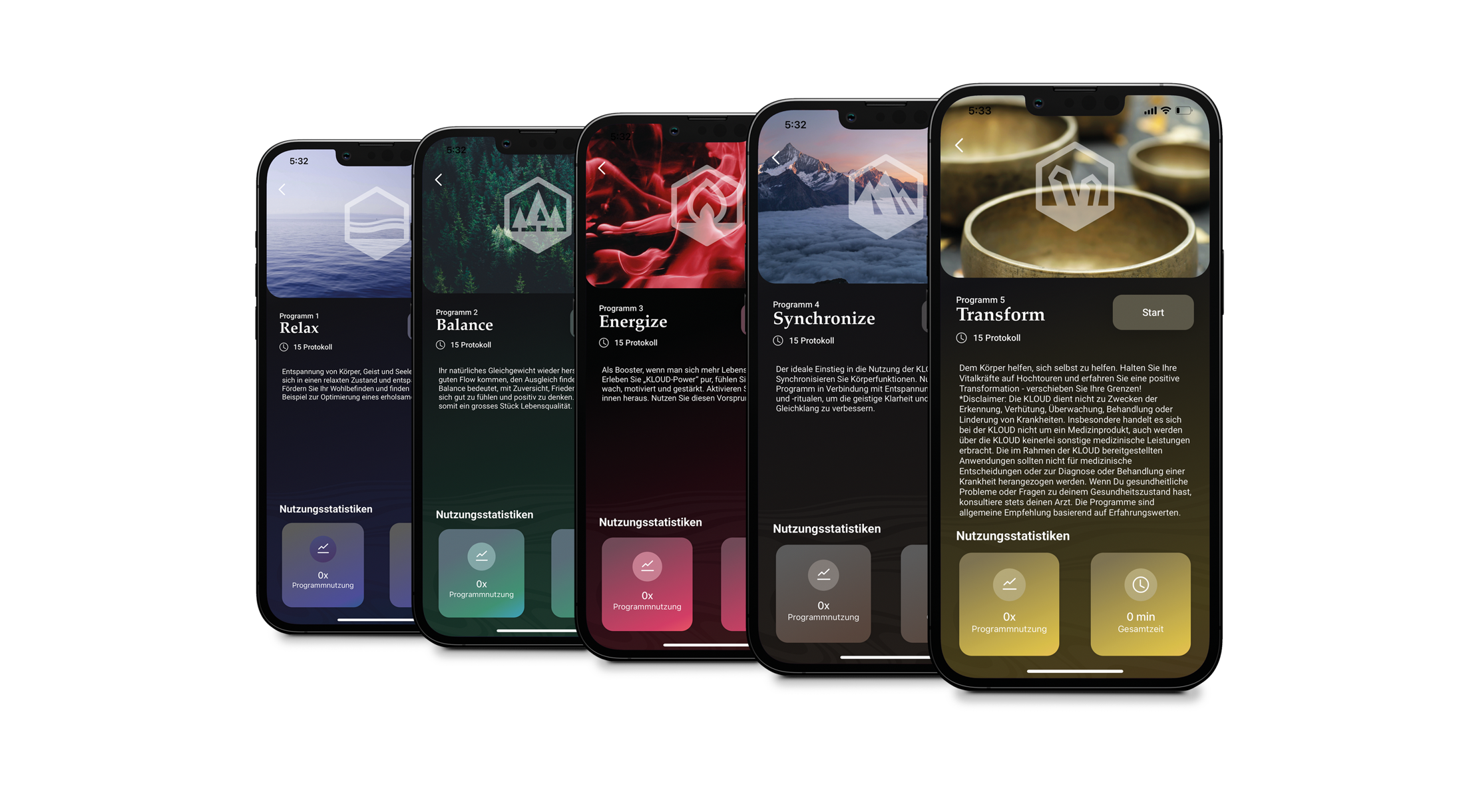 Standardprogramme Standardprogramme